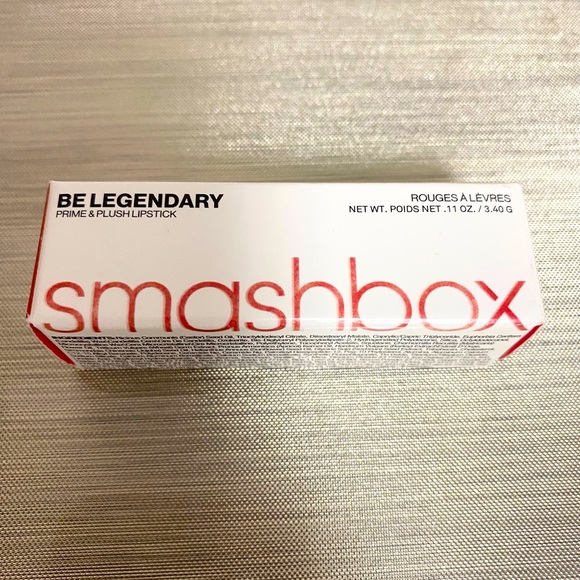 BRAND NEW Smashbox BE LEGENDARY PRIME & PLUSH LIPSTICK - Out Loud ❤️❤️❤️ - Picture 3 of 5